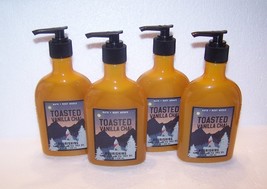 Bath &amp; Body Works Toasted Vanilla Chai Nourishing Hand Soap 8 oz - Lot of 4 New - £31.46 GBP