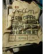 Burlap coffee bean 100 percent jute sacks , 10 per listing - €33,08 EUR