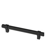 7x Franklin Brass 5 And 1/6 Inch Simple Wrapped Black Matte Cabinet Draw... - $12.36
