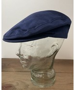 Vintage YALE Flat Cap University Square USA Medium 7-7 1/8 Blue Twill Ex... - $106.03