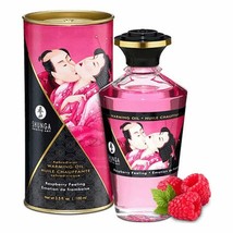 Erotic Massage Oil Shunga Raspberry (100 ml) (S4000153) - £33.59 GBP