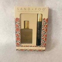 Sand + Fog Vanilla Musk 15ml &amp; Santal &amp; Cardamom 10ml Perfume Oil Rollerball - £26.67 GBP