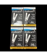 NIB Qty 4 Boxes Embrace Blood Glucose Test Strips Total of 200 Count Exp... - £22.05 GBP