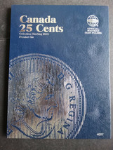 Whitman Canada 25 Cents #6 Coin Folder Starting 2010 Album Book 4007 - £7.04 GBP