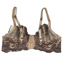 Wacoal Bra Underwire Beige Delicate Sheer Lace Affair Inner Support Slin... - £38.62 GBP