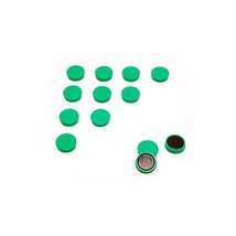 25mm Whiteboard Magnets - Pack of 20 (Green)  - £16.03 GBP