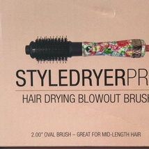 Calista Style Dryer Pro Hair Drying Blowout Brush (Botanical) 2” medium ... - £28.44 GBP