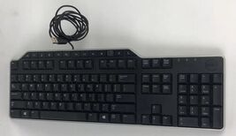 DELL M/N KB522 Wired Keyboard - Black Computer Keyboard USB Connected LOOK - $9.49