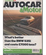 AUTOCAR &amp; MOTOR MAGAZINE  17 JANUARY 1990  BENTLEY COUPE FOR 1992   LS - $10.98 CAD
