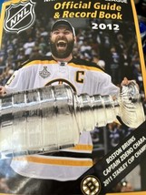 National Hockey League Official Guide &amp; Record 2012 Zdeno Chara Boston B... - $12.48