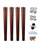 Table Legs 16 inch Wood Chair Legs Desk Legs Wood Furniture Legs for Cof... - $35.99