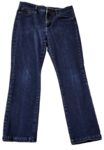 LRL Lauren Jeans Co Ralph Lauren Women 10 DARK BLUE Classic Straight  (34x30) - £11.97 GBP