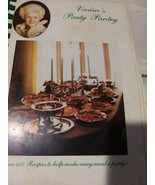 Vintage Vivians  Party Pantry  Recipes Spiral Bound - $515.24 MXN