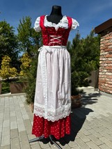 Edel Heiss dirndl dress Bavarian Oktoberfest dirndl dress  Size D36 / S - £38.15 GBP