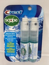 Crest Scope Breath Mist Peppermint 2 Spray Bottle.24oz BuyMoreSave COMBI... - $116.99 MXN
