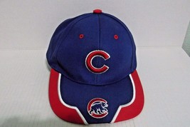 Vintage Chicago Cubs Hat MLB Adjustable Red Blue White Fan Favorite  - $18.80