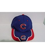 Vintage Chicago Cubs Hat MLB Adjustable Red Blue White Fan Favorite  - £14.73 GBP