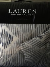 Ralph Lauren Austin Diamond 3pc King Comforter Set Grey Blue Bnip $385 - $172.94