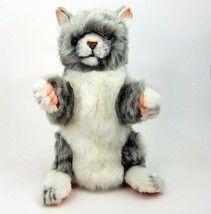 Jacquard Cat Full Body Hand Puppet Doll Hansa Real Looking Plush Learning Toy - £44.55 GBP