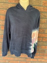 $126 NWT Wild Fox Hadley Tie Dye Hoodie Large Pullover Sweatshirt Pocket... - $33.25