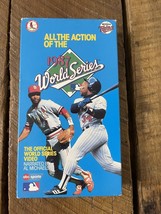 1987 World Series (VHS, 1987) Minnesota Twins St. Louis Cardinals KIRBY PUCKETT - £10.70 GBP