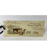 Vintage Celluloid Tag Empire Drill Co. Pig Pen Compliment Tag White Head... - $51.27 CAD
