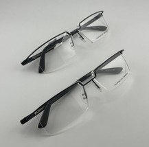 2 Authentic Porsche Design Eyeglasses P’8227 S1 &amp; S2 A Eyewear Italy - £219.65 GBP
