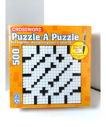 Jigsaw Puzzle-A-Puzzle Crossword FX Schmid 500 Pc - Includes Wipe-Off Pen! - $25.19