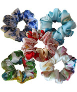 100% Pure Mulberry Silk Hair Ties Silk Hair Scrunchies 16.5 Momme  Silk ... - $7.82+