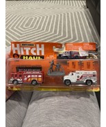 2022 Matchbox HITCH &amp; HAUL MBX Fire Rescue -HAZMAT Response &amp; AMBULANCE # 8 - $265.30 MXN
