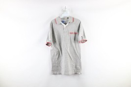 Vintage 90s Champion Mens Medium Ohio State University Spell Out Polo Shirt USA - £39.18 GBP