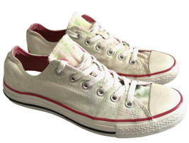 Converse Chuck Taylor All Star Low Top White Sneakers Men&#39;s Sz 8 Women&#39;s... - £20.88 GBP