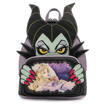 Loungefly Disney Villains Scene Maleficent Sleeping Beauty Mini Backpack - £95.89 GBP