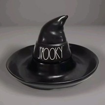 RAE DUNN Halloween Witch’s Hat “SPOOKY” Chip Dip Platter Plate - $14.80