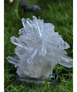 Optical Needle Quartz Crystal Specimen - Clear Quartz Cluster-1 - $76.56 CAD
