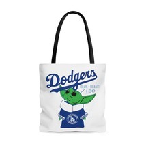 Baby Yoda-Los Angeles Dodgers Tote Bag-Beach Bag-Baby Yoda Tote Bag-Spor... - $23.60