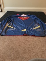Superman Men&#39;s XL Active Graphic Print Long Sleeve Shirt - £35.55 GBP