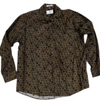 Vintage RETRO Mens Austin Reed 100% Cotton Paisley Print Shirt NWOT Hong... - $1,517.03 MXN
