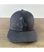 Boston Red Sox Men Hat 7 1/4 Navy Logo Clubhouse Socks New Era Baseball Cap - £11.70 GBP