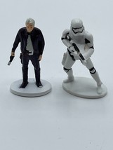 Disney World Park Collector Pack Star Wars Miniature Figures Han Solo &amp; Clone - £5.97 GBP