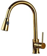 New Elegant Shinny Gold Kitchen Pulldown faucet  with 2 convenient functions  - $49.49