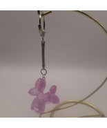 Resin Balloon dog keychain - mbarnes productions - Pink 1.5&quot; - $205.62 MXN