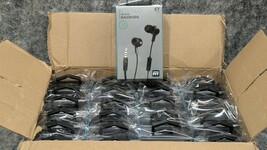 New Case of 24 CT TEK Stero Wired Earbuds w/ Mic - 3.5mm Tip - $552.94 MXN