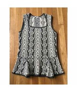 Cabi Peplum Cotton Sleeveless Sweater Size M - $19.79