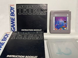 Tetris for original Gameboy with 2 instruction booklets and case - £15.92 GBP