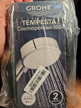 Tempesta 2-Spray 3.9 In. Single Wall Mount Handheld Rain Shower Head Chr... - $38.61