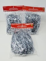 Christmas Tree Silver Tinsel 1oz Bags Lot (3) Angel Air NEW Decoration I... - £14.70 GBP