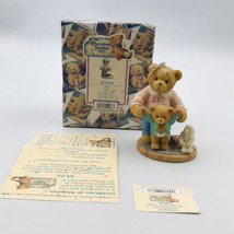 2000 Cherished Teddies Delia Caregiver Figurine 476536 Beary Beat Babysi... - $13.99