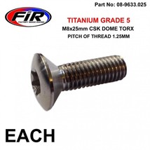 Titanium Rear Subframe Mounting Bolts Ktm Exc EXC-F 350 450 Each Single 25mm - £10.18 GBP