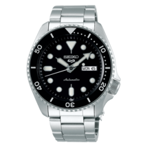 Seiko 5 Sports 42.5 mm Automatic Stainless Steel Black Dial Watch - SRPD55K1 - £145.72 GBP